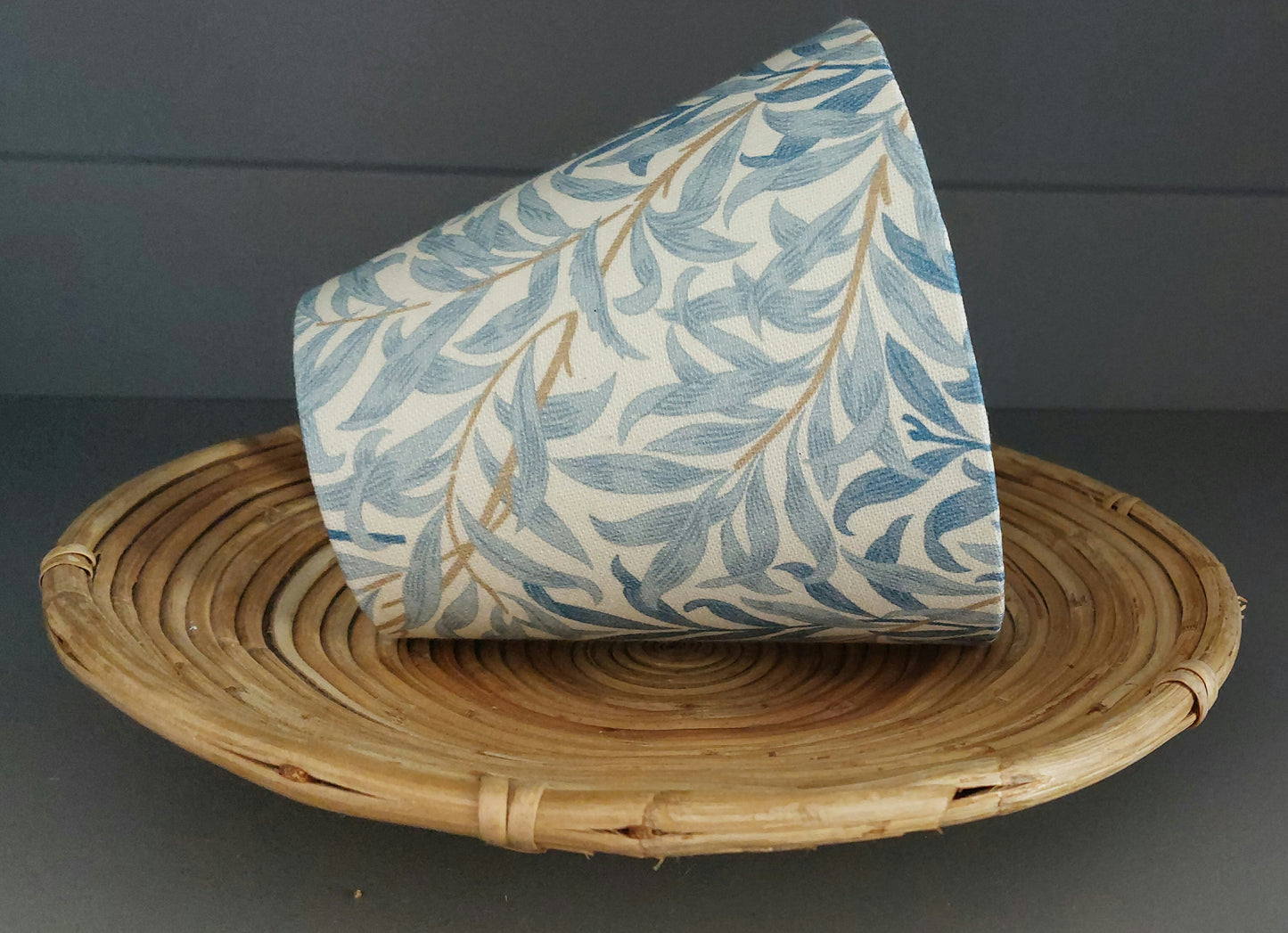 William Morris Willow Bough Azure Candle Clip Lampshade