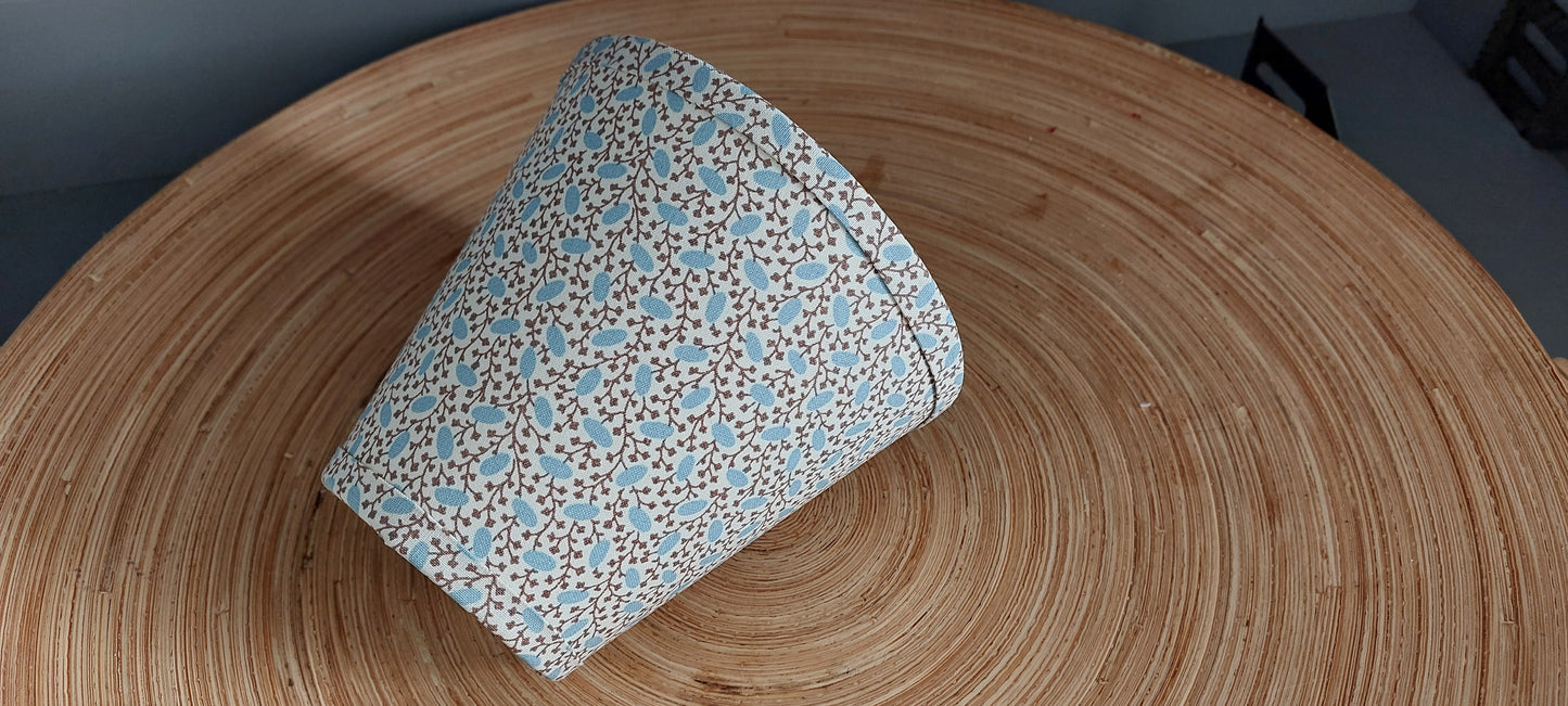Ian Sanderson Pinto blue brown lamp shade