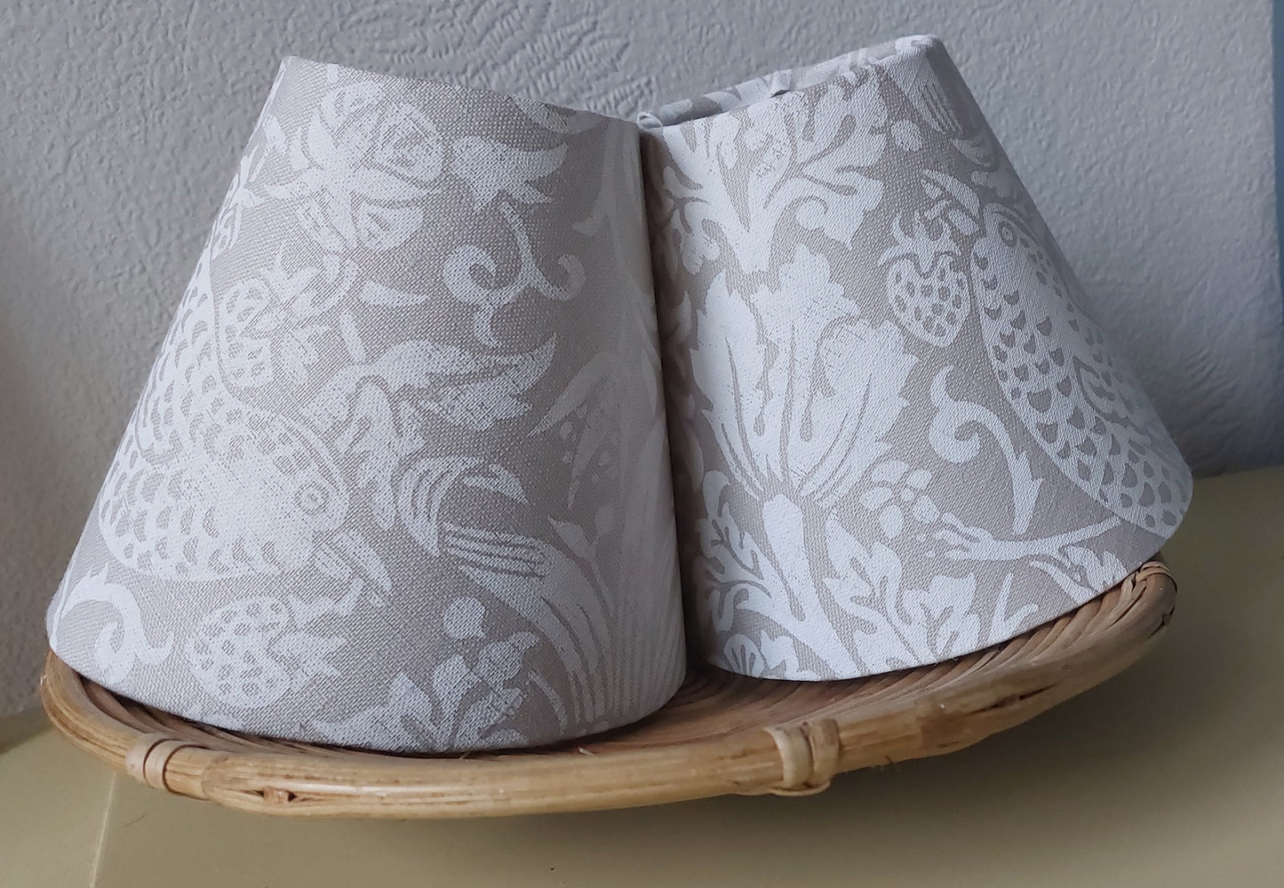 William Morris Pure strawberry thief lampshade Candle Clip Lampshade