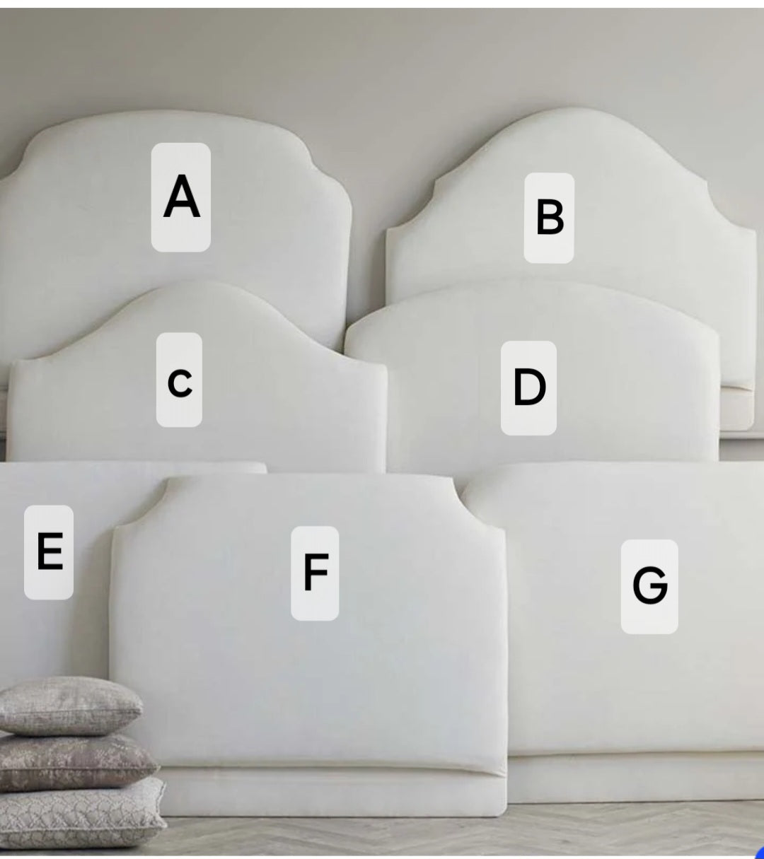 Type b single headboard customers fabric