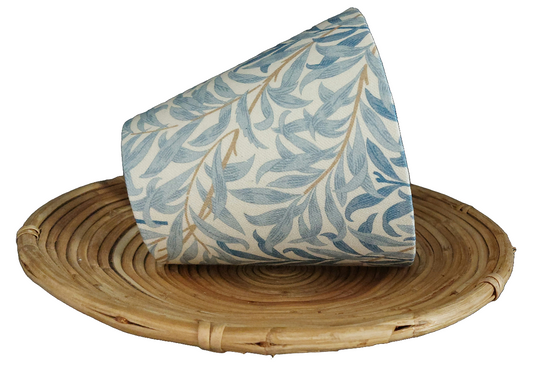Willow bough azure candle clip lampshade William Morris