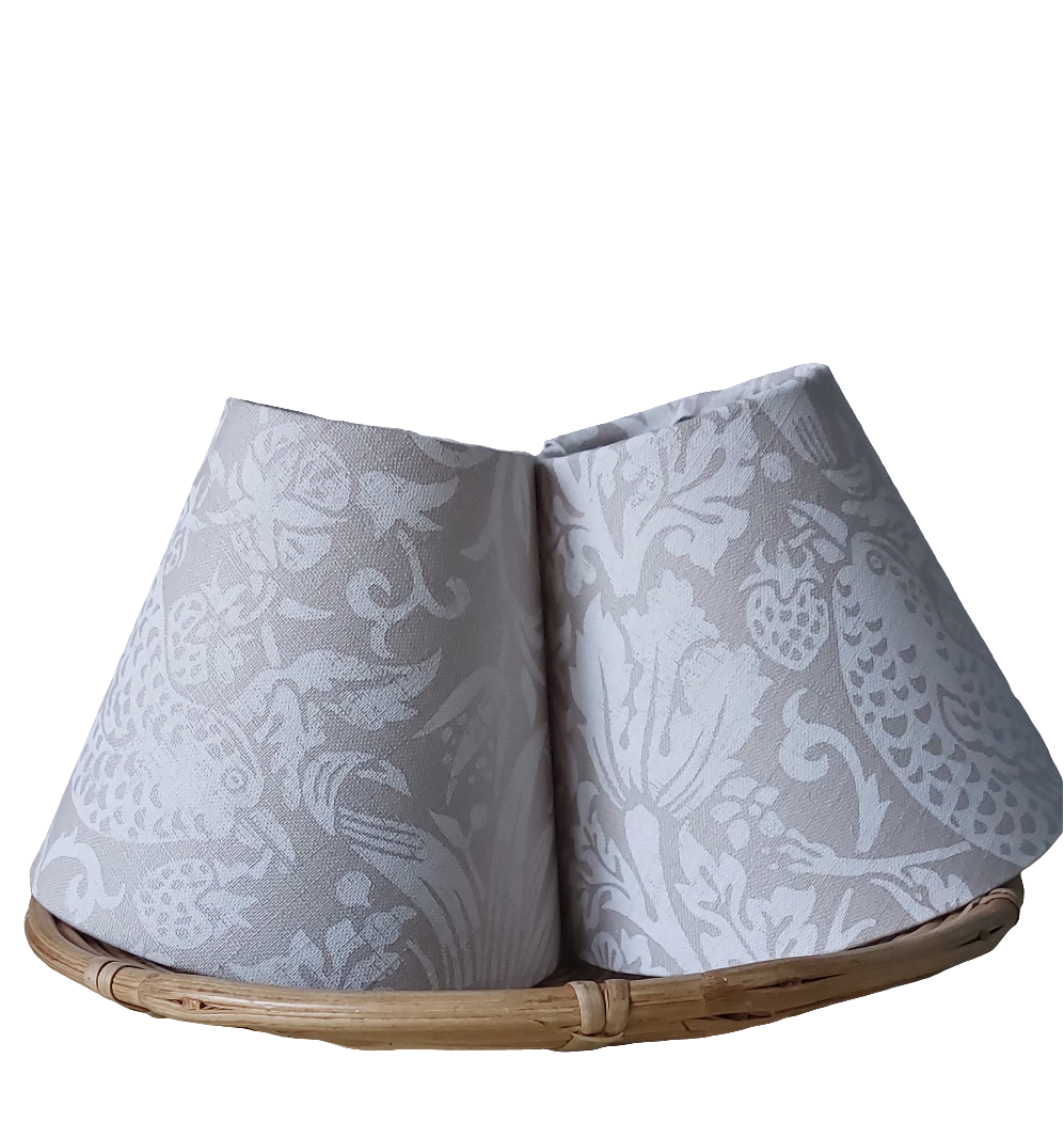 William Morris Pure strawberry thief lampshade Candle Clip Lampshade