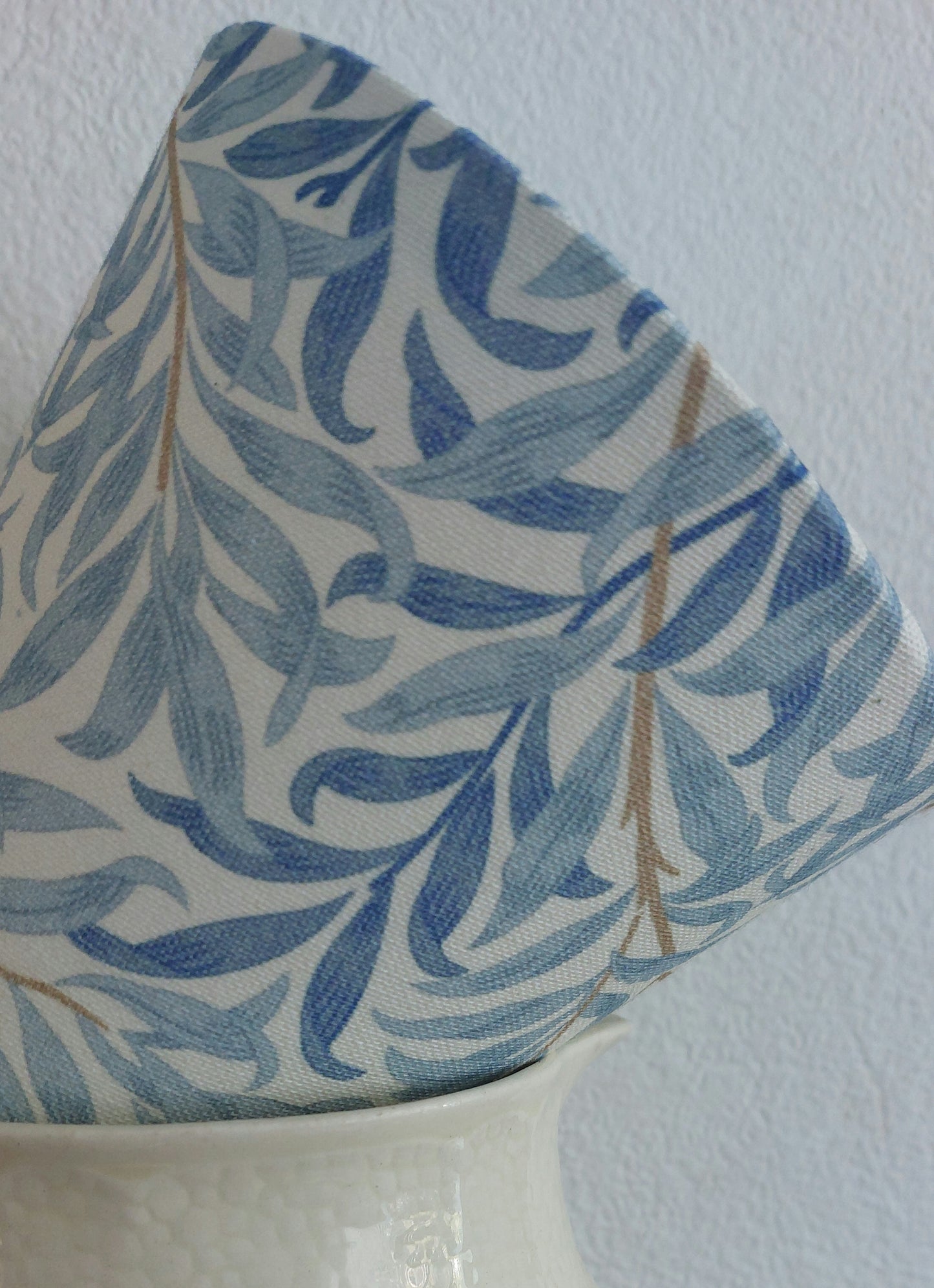 William Morris Willow Bough Azure Candle Clip Lampshade