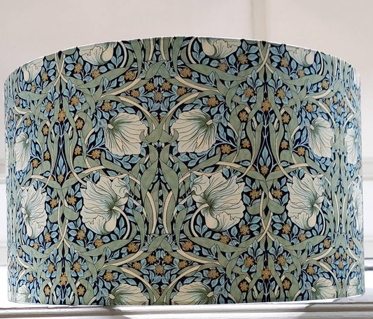William Morris Pimpernel handmade lamp shade