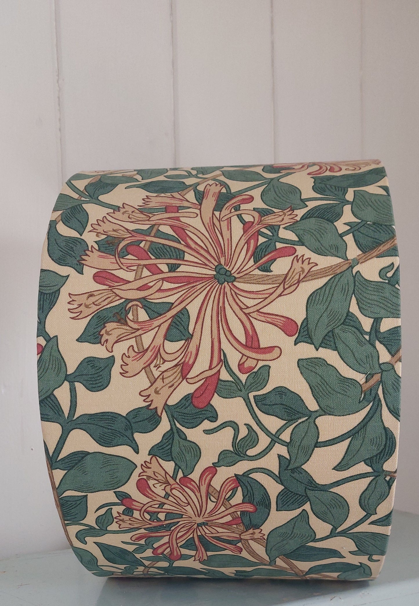 William Morris Honeysuckle handmade lampshade pendant ceiling or lamp