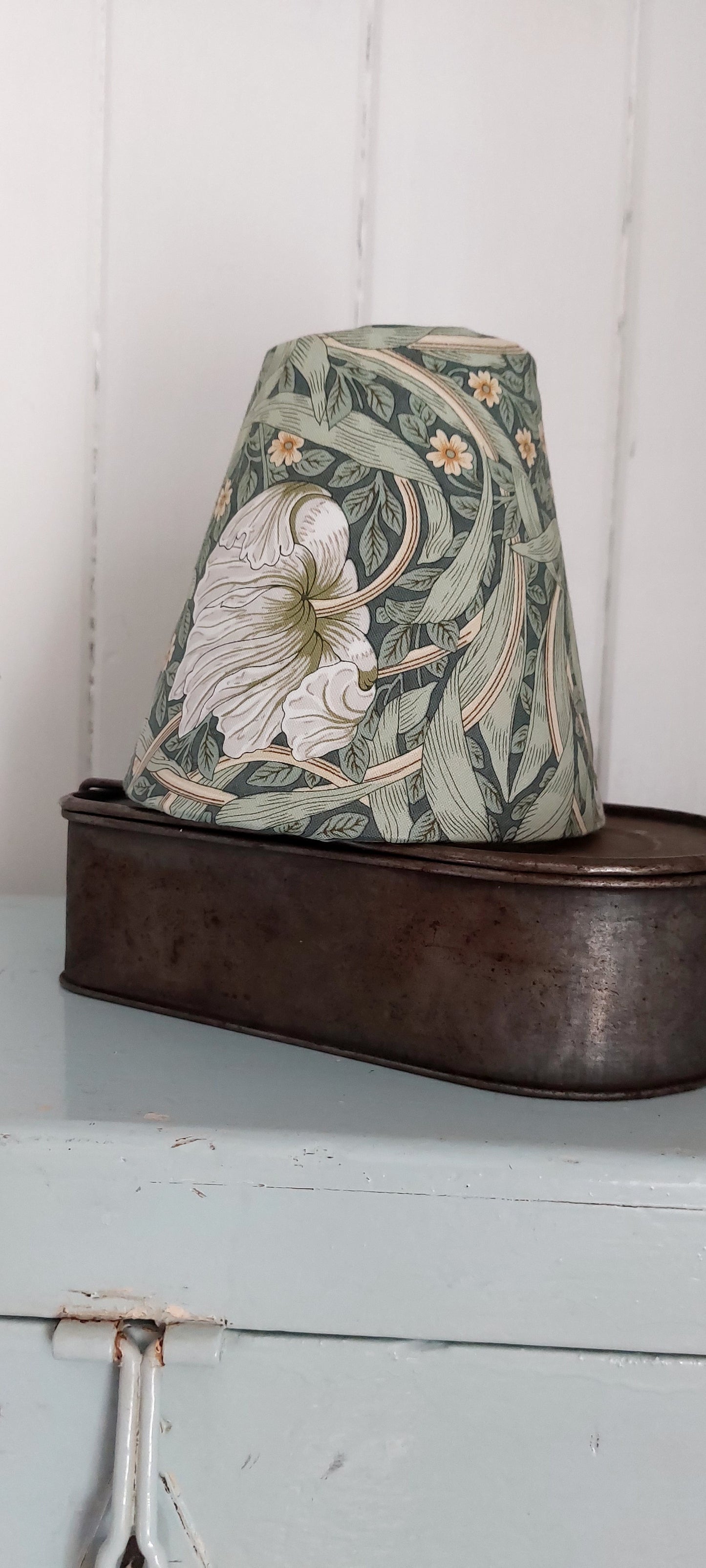 William morris candle clip lamp shade scone 