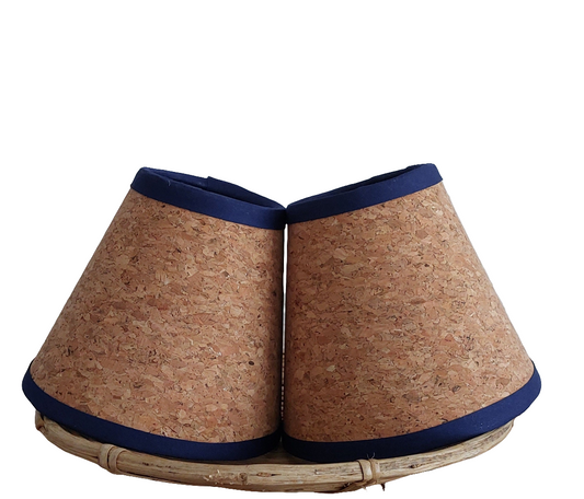 Cork handmade lampshade candle clip 