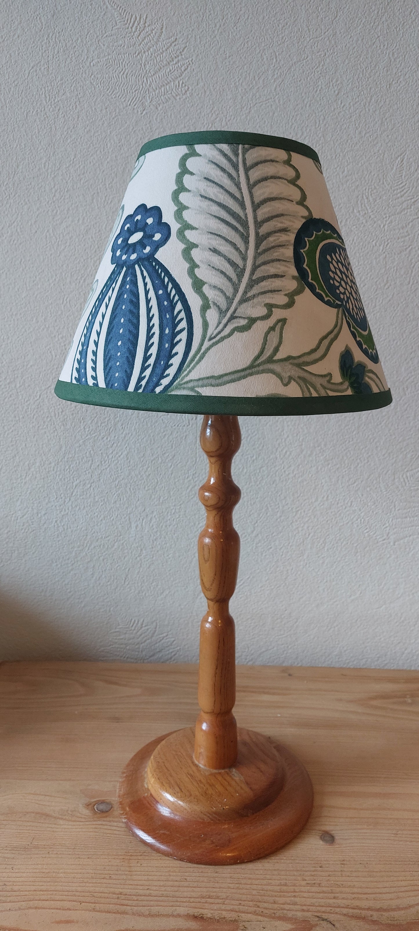 Winter fruits lampshade trim color choice tapered or coolie