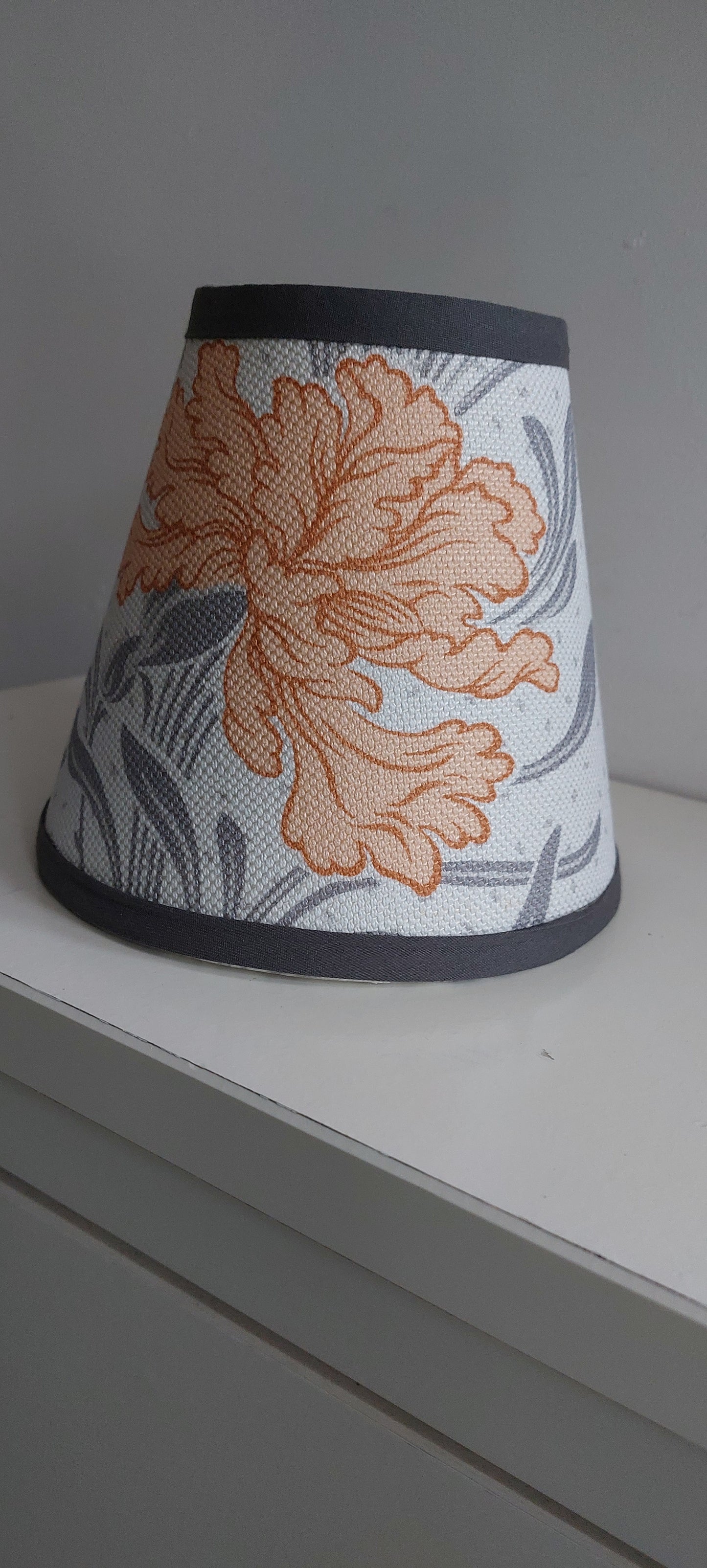 William Morris Chrysantus  Candle Clip Lampshade