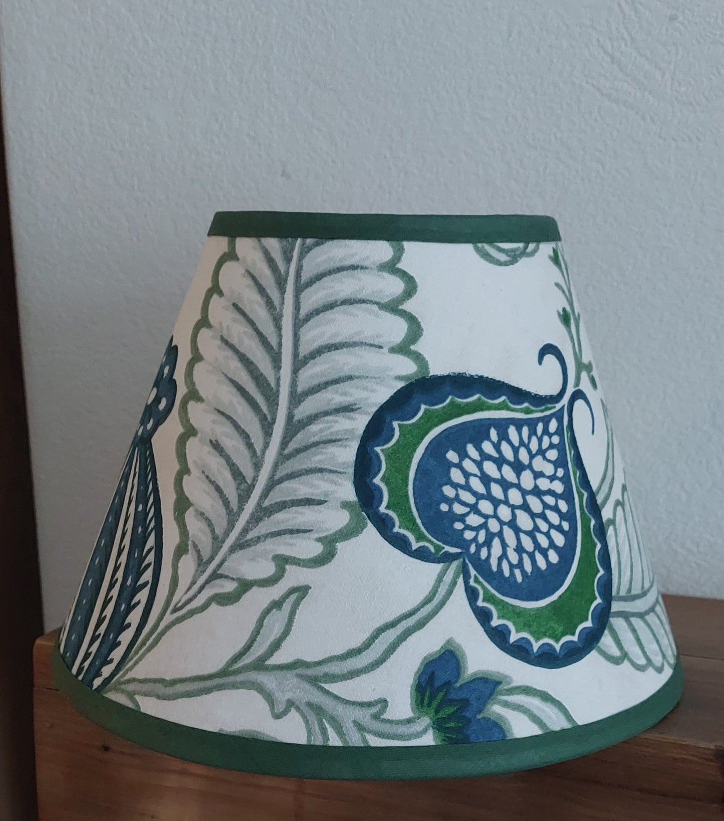 Winter fruits lampshade trim color choice tapered or coolie