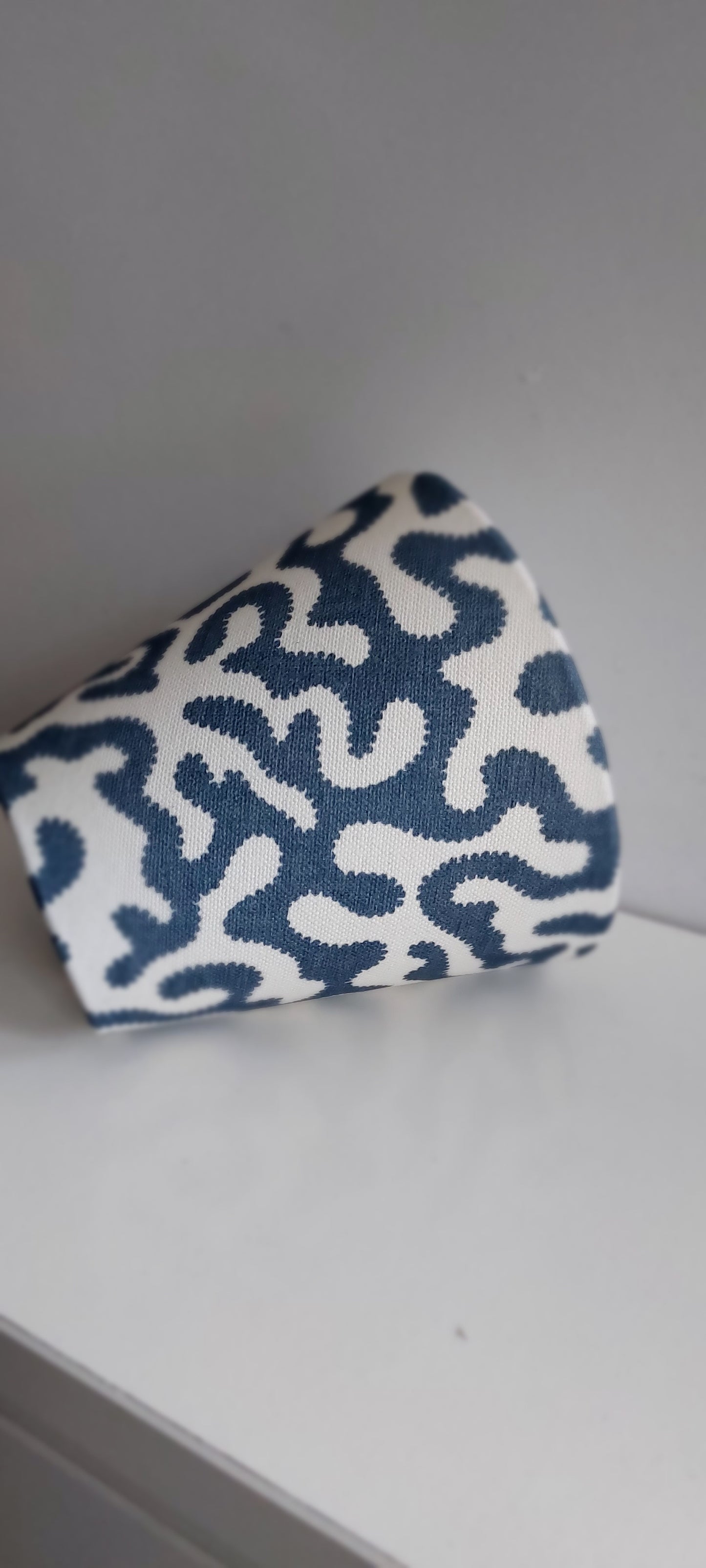 Blue Squidge  Candle Clip Lampshade Small Beside