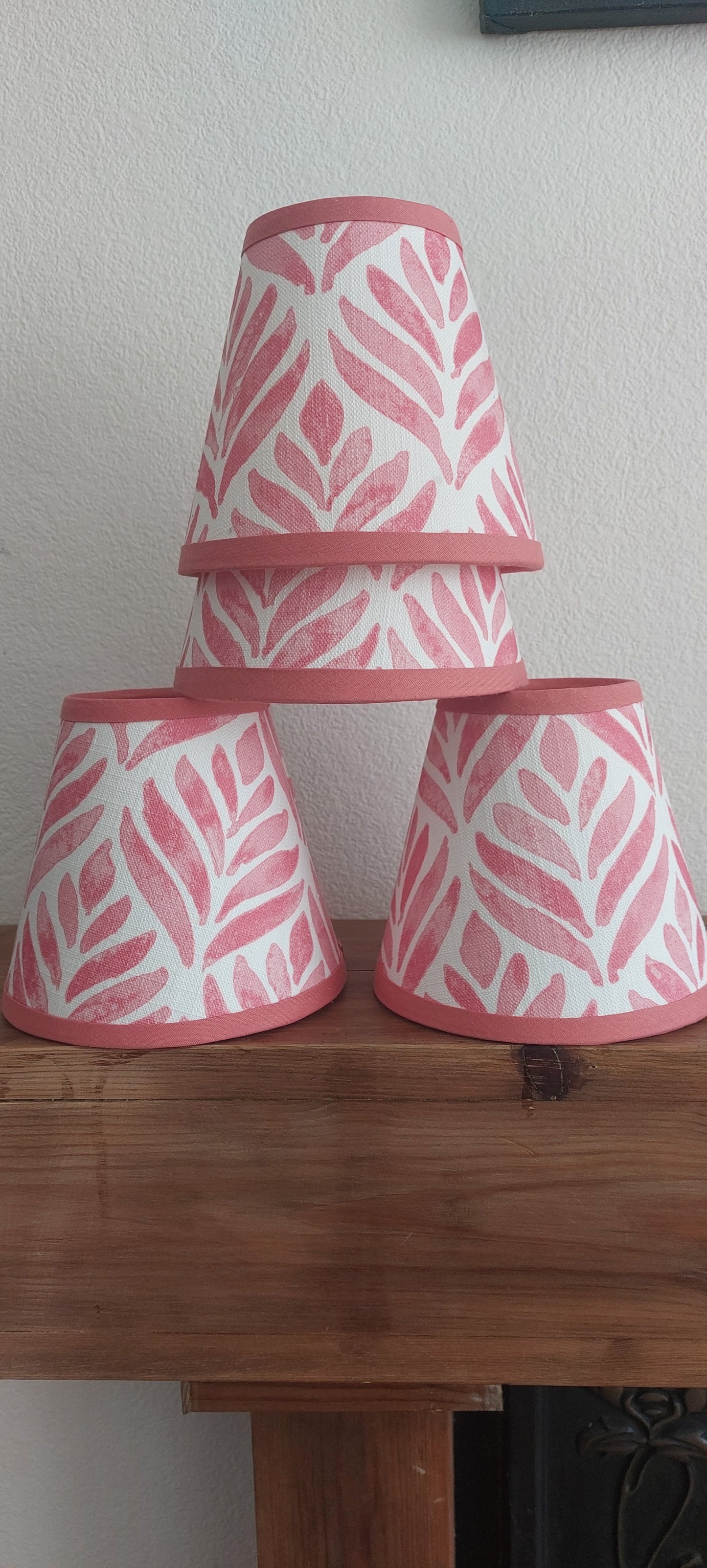 Handmade candle clip lampshade 