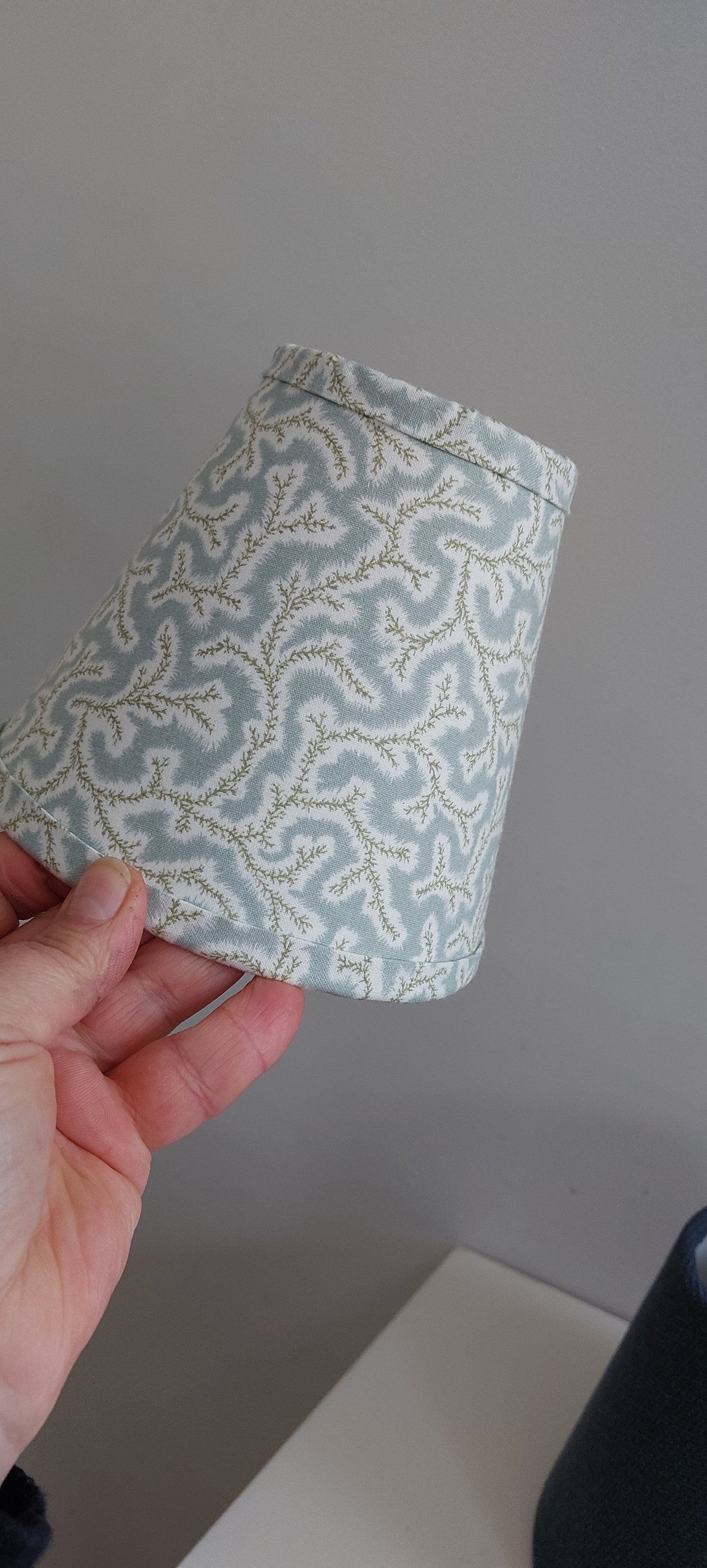 Ian Sanderson Dulcie mint lampshade candle clip