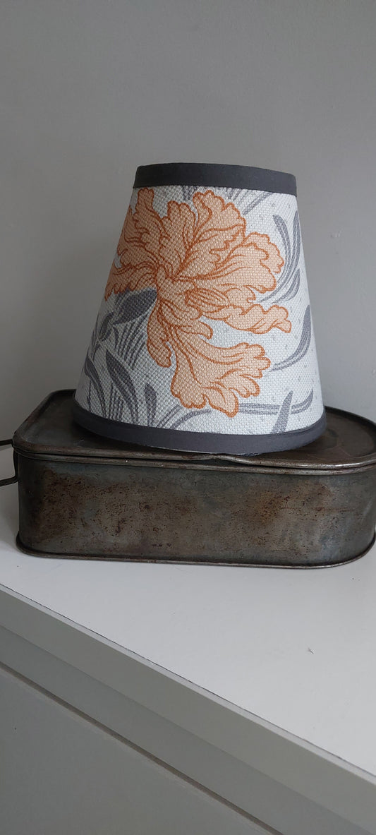 William Morris Chrysantus  Candle Clip Lampshade