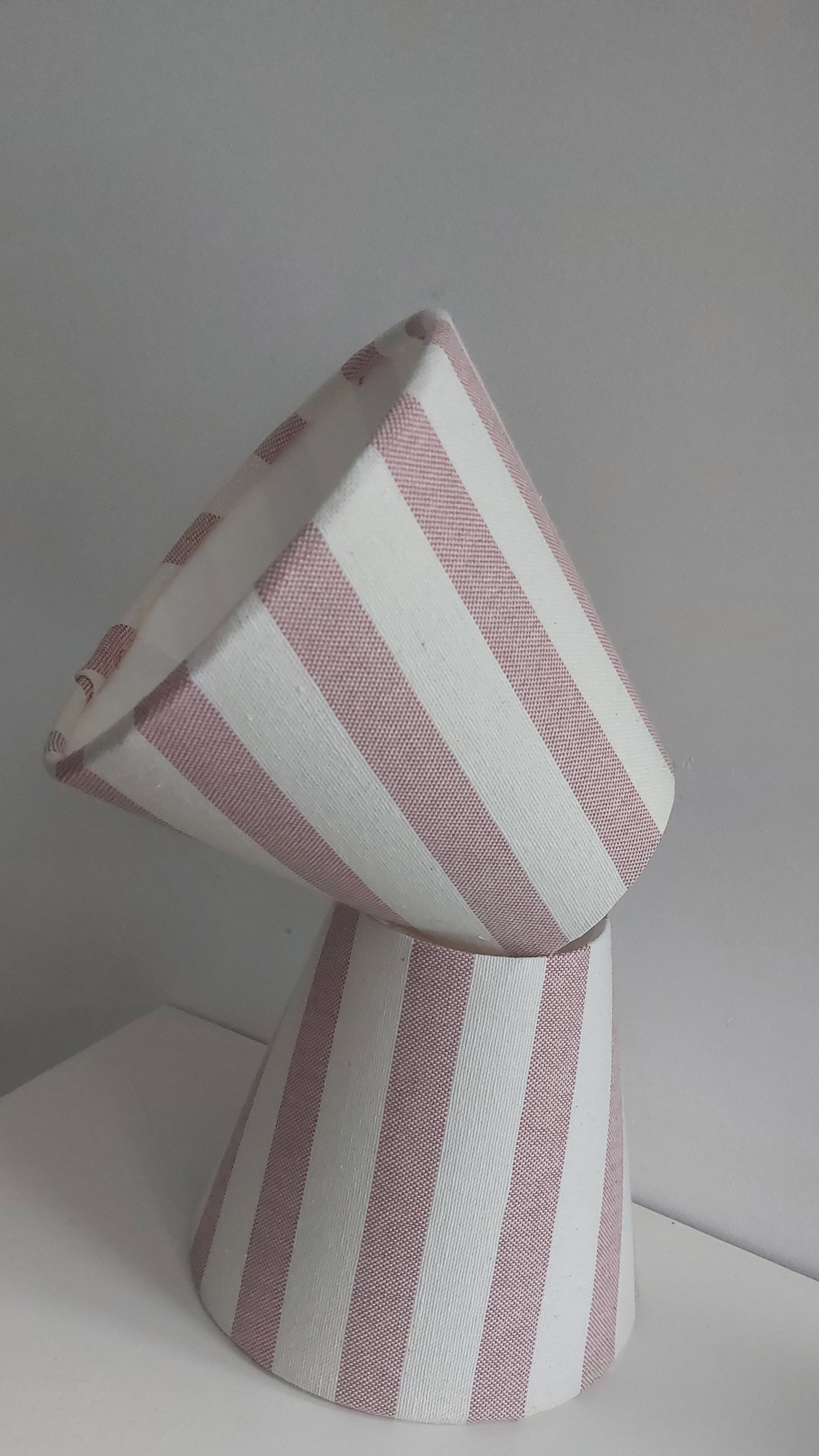 Candle clip lampshade rose pink  petit
