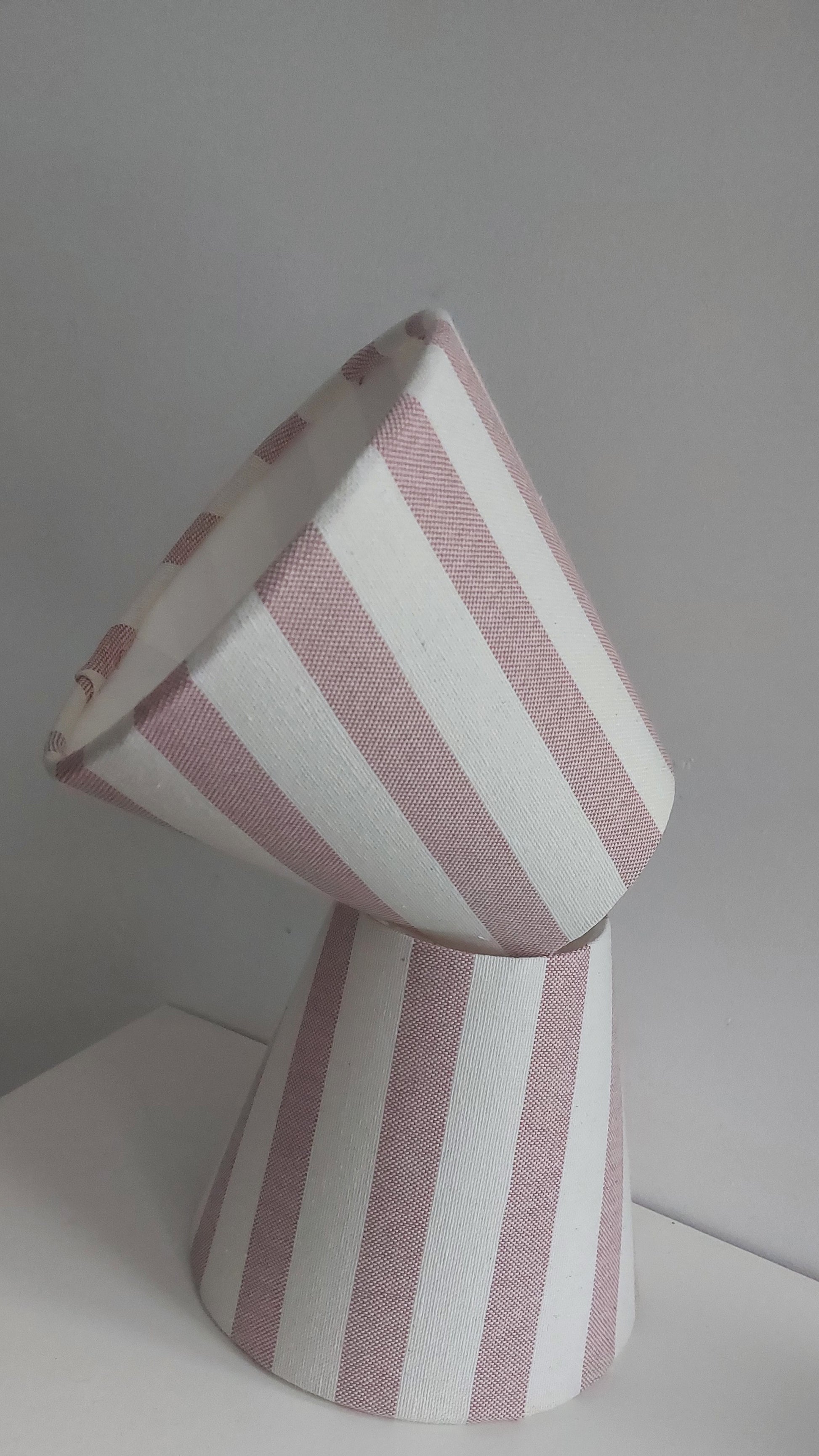 Candle clip lampshade rose pink  petit