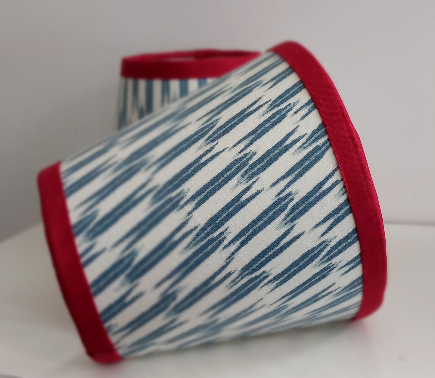 Ian Sanderson quiver in blue Candle Clip Lampshade