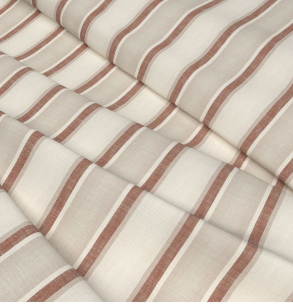 Cloud headboard coastal stripe