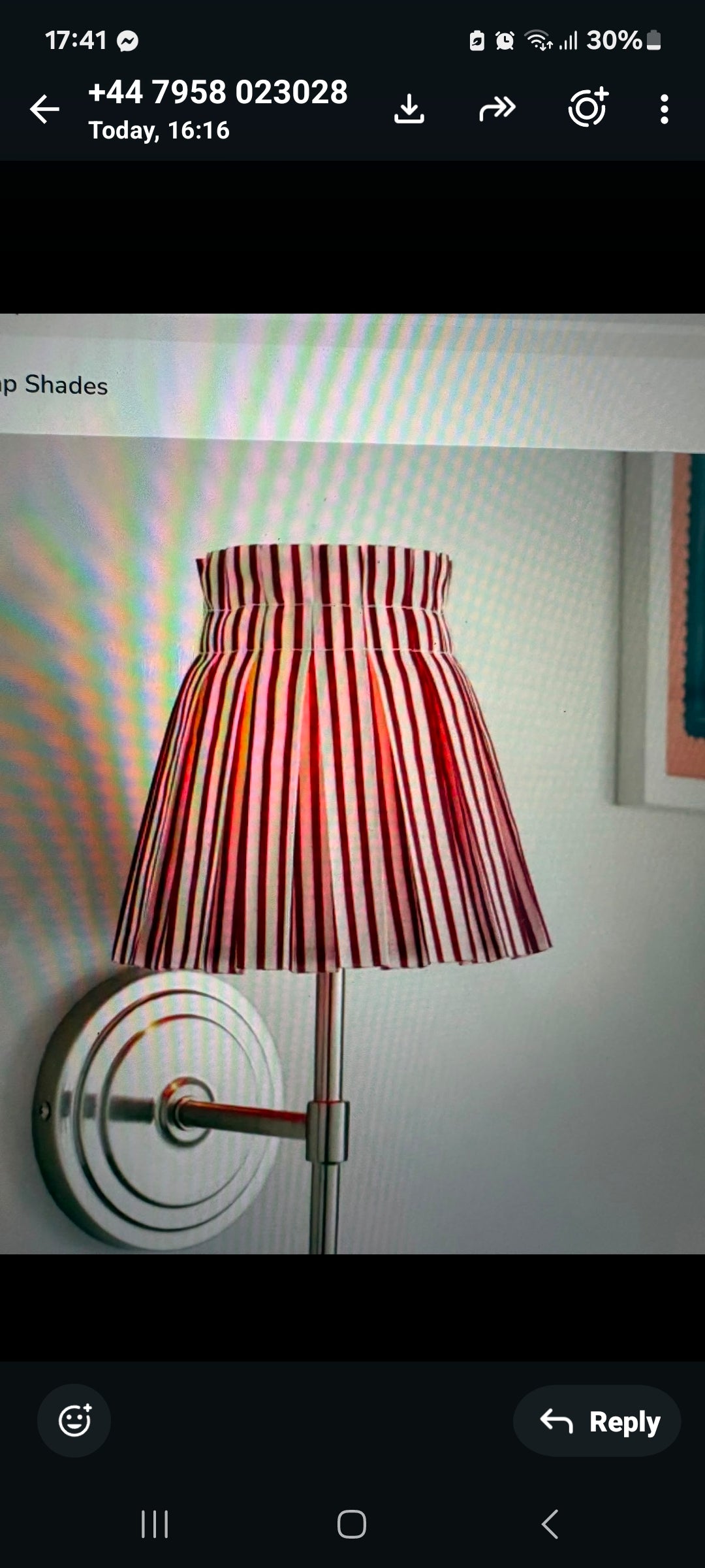 2 box pleated shades bespoke