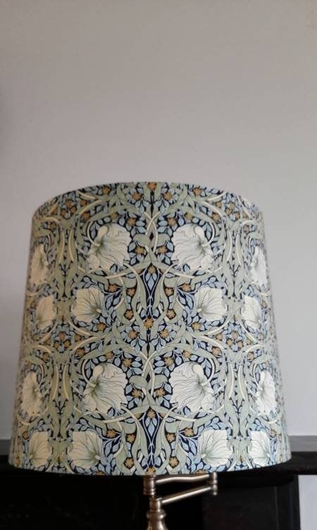 Tapered william Morris Lampshade 