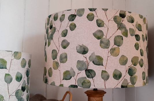 Eucalyptus leaves lampshade Handmade 