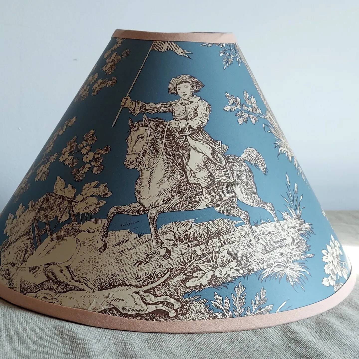 French coolie lampshade 