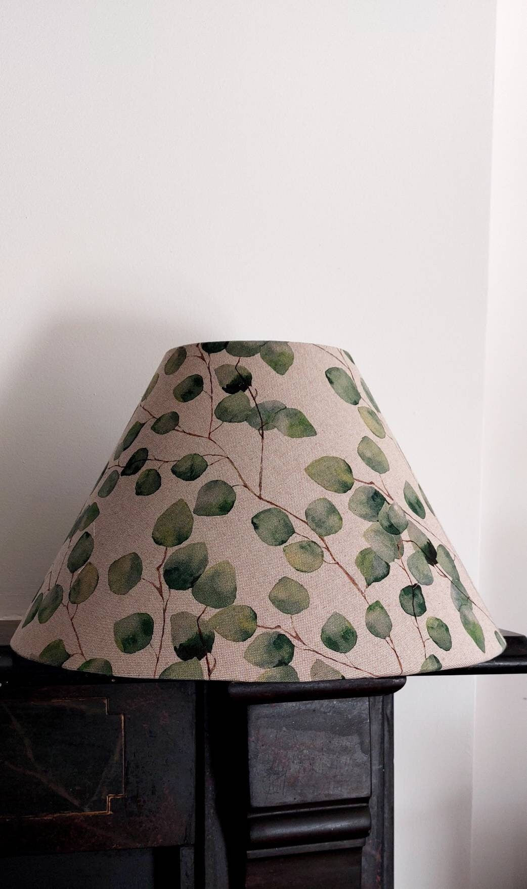 Tapered coolie lampshade thepuffindesigns 